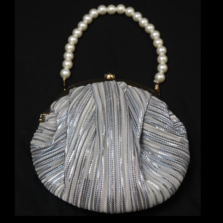 Crush Batua bag Blueish-Silver [SKU:100812]