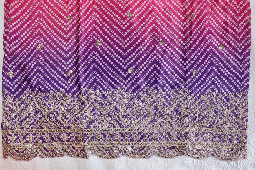 Heavy Pure Chinon Silk Digital Print With silk inner [SKUD103742]
