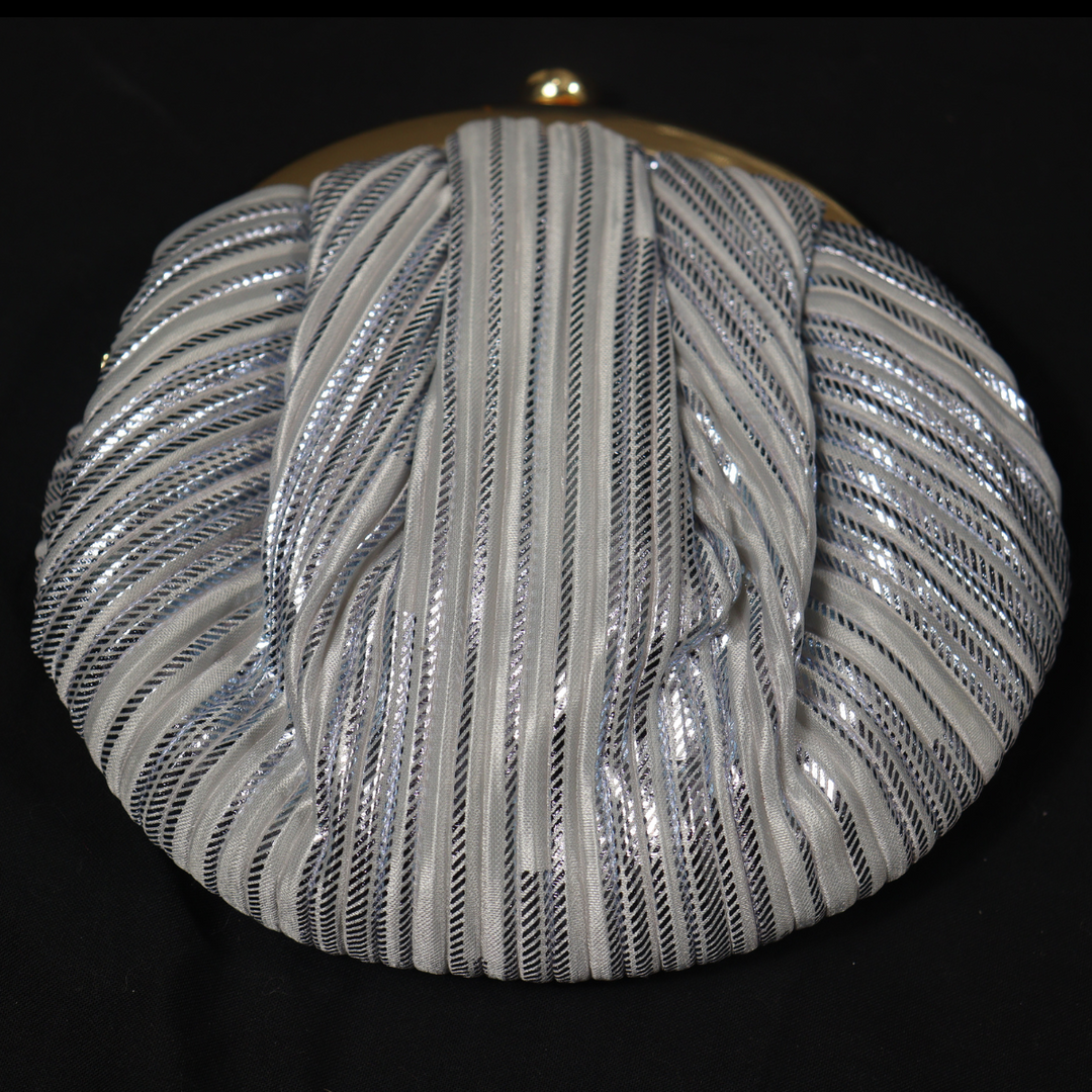 Crush Batua bag Blueish-Silver [SKU:100812]