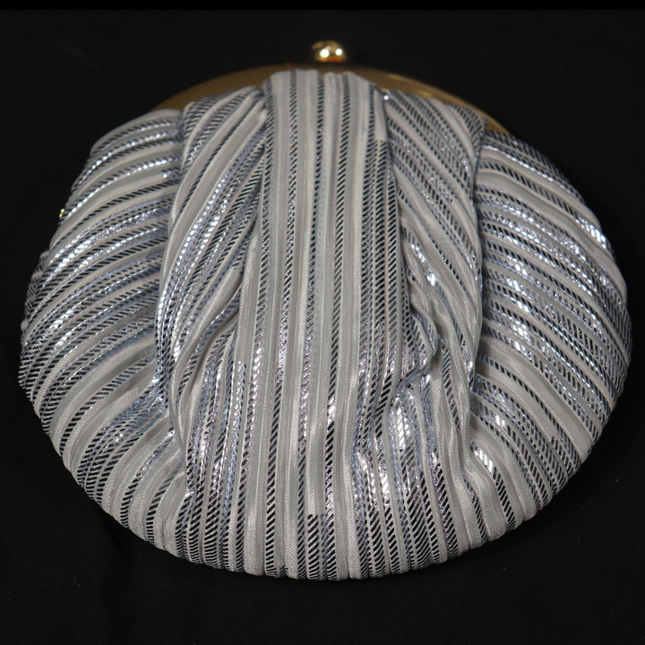 Crush Batua bag Blueish-Silver [SKU:100812]