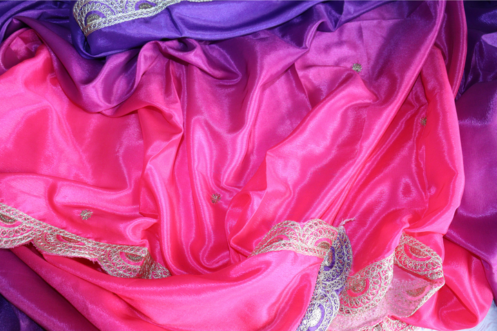 Heavy Pure Chinon Silk Digital Print With silk inner [SKUD103742]