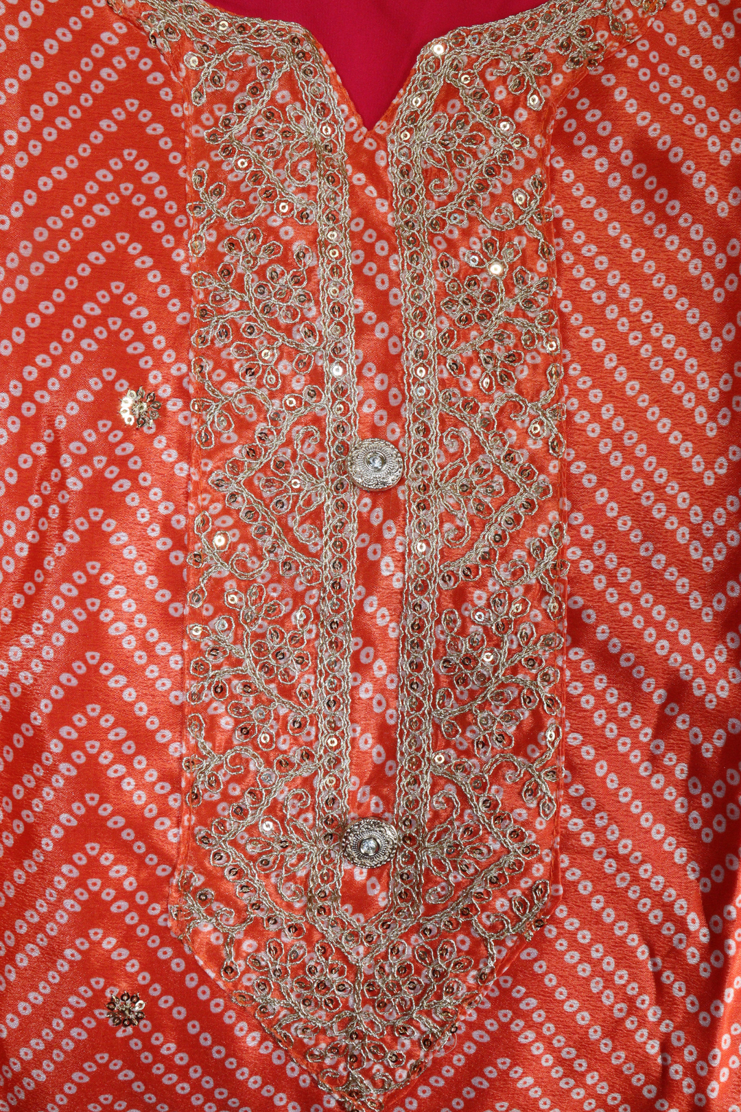 Heavy Pure Chinon Silk Digital Print With silk inner [SKU:D103842]