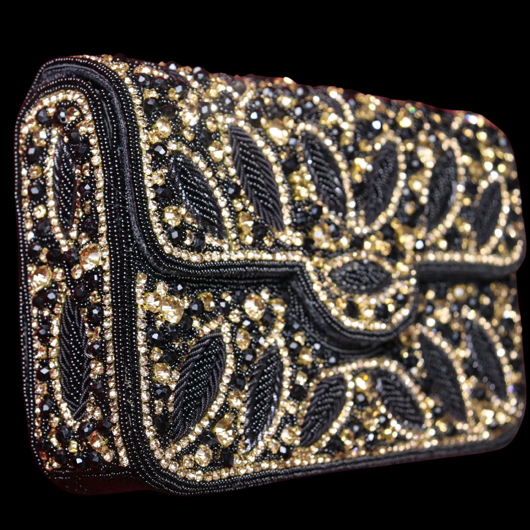 SuperLuxe Flap Bag Black [SKU:C100243]