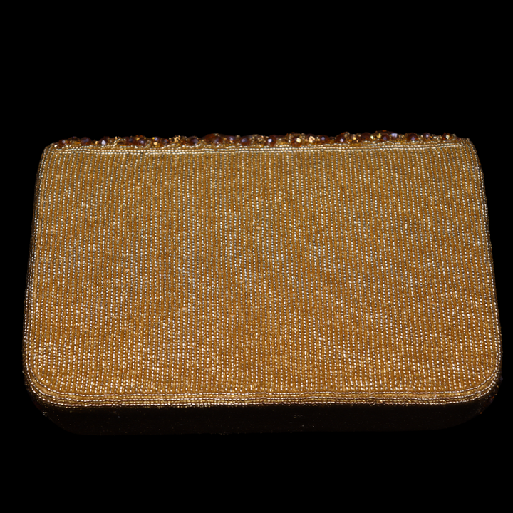 SuperLuxe Flap Bag Rose Gold [SKU:C100143]