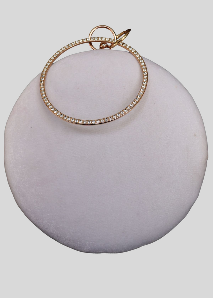 Chakra White Round Clutch