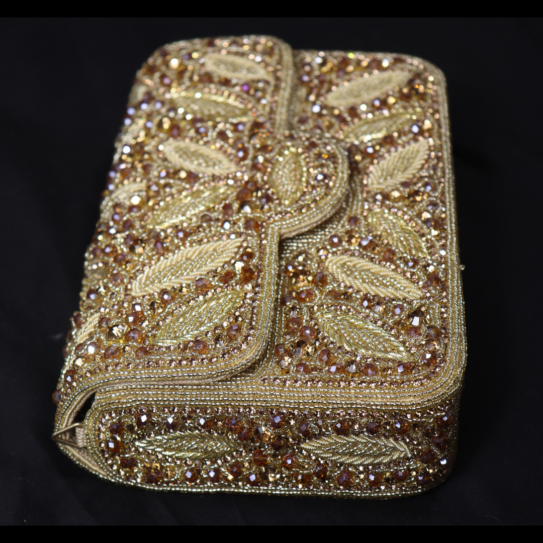 SuperLuxe Flap Bag Rose Gold [SKU:C100143]