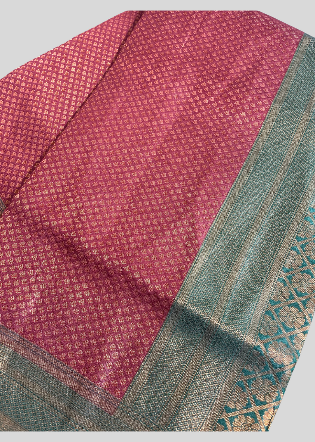 Maroon kubera pattu kanjivaram silk saree with zari weaving work [SKU:S100291]