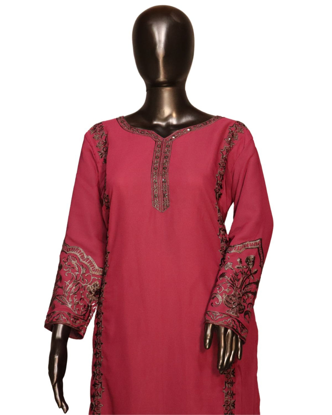 Dark Purple Designer Party Wear Salwar Suit