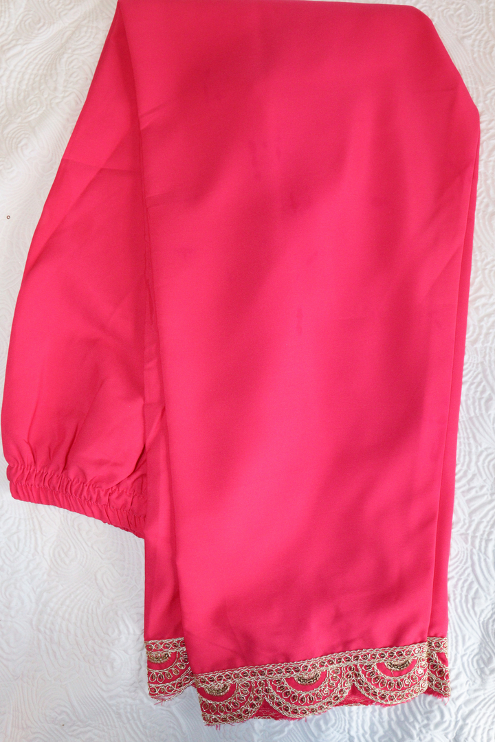 Heavy Pure Chinon Silk Digital Print With silk inner [SKU:D103842]