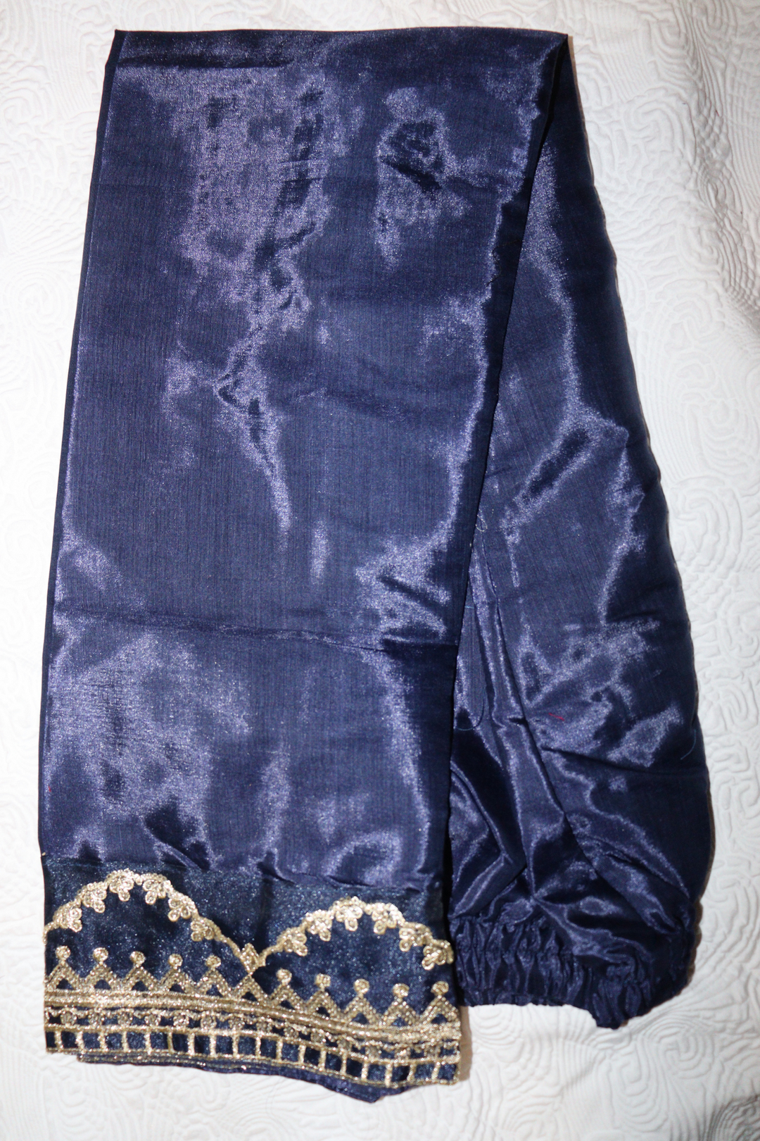 Heavy Pure Fox Georgette With Heavy Embroidered Sequence Work [SKU:D104113]