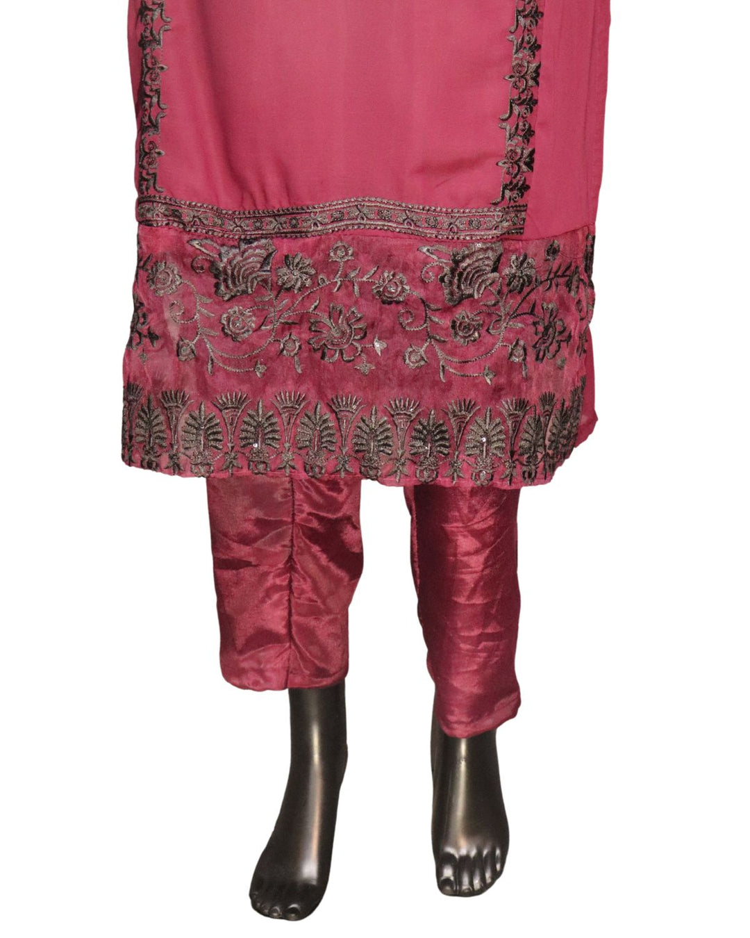Dark Purple Designer Party Wear Salwar Suit