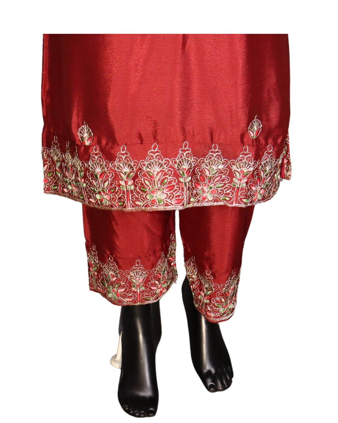 Maroon Designer Party Wear Salwar Suit