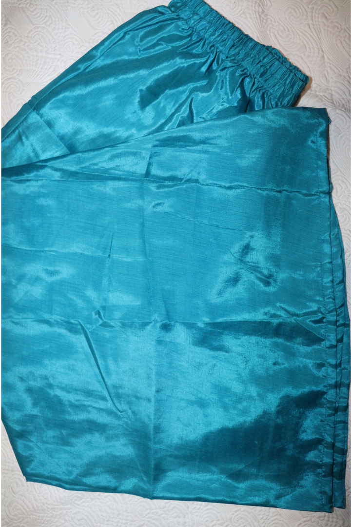 Heavy Vichitra With Sequence Embroidery Stich Work [SKU:D104203]