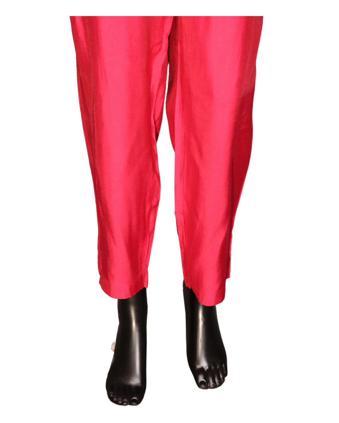 Rani Pink Designer Soft Organza Embroidery Worked Salwar Suit