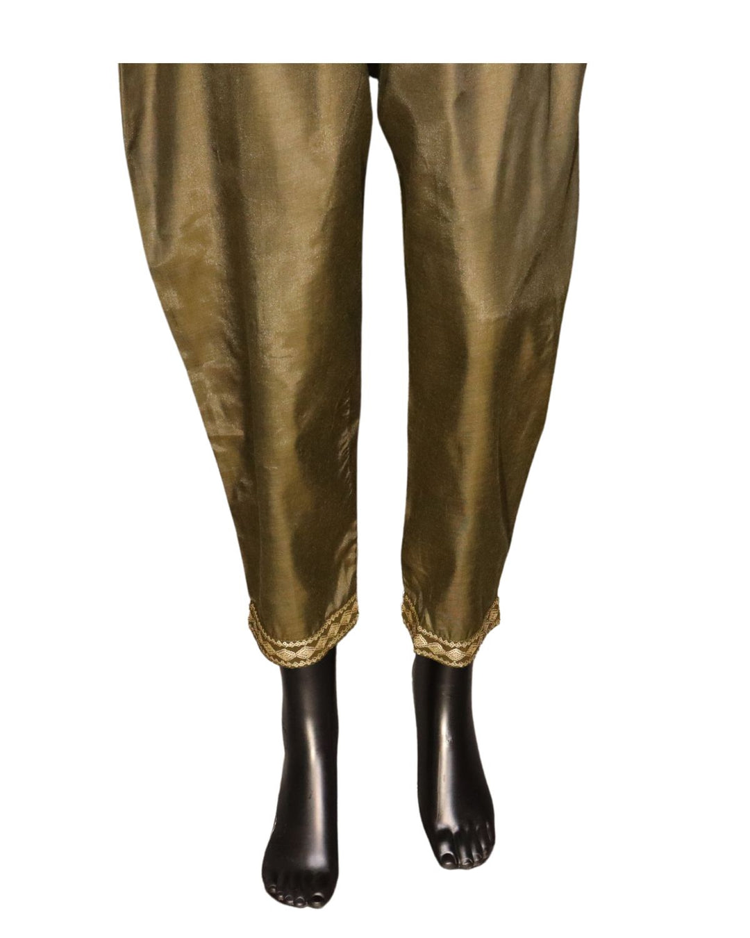 Olive Green Georgette Embroidery Worked Pakistani Salwar Suit