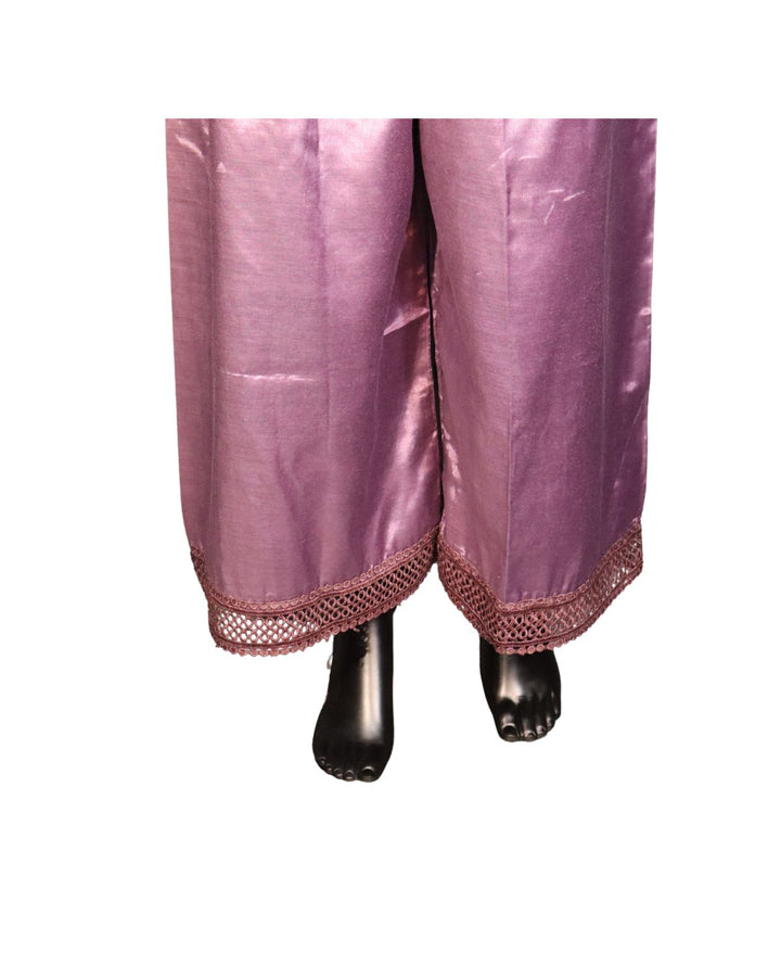 Onion Pink Faux Georgette Exclusive Embroidery & Sequence Worked Pakistani Salwar Suit
