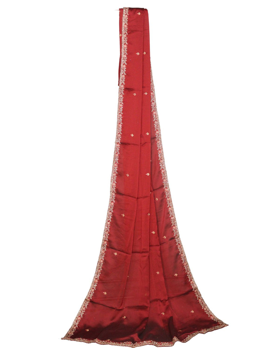 Maroon Designer Rangoli With  Embroidery Worked Salwar Suit