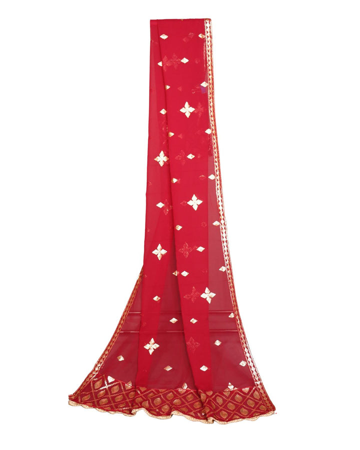 Rani Georgette Embroidery Worked Pakistani Salwar Suit