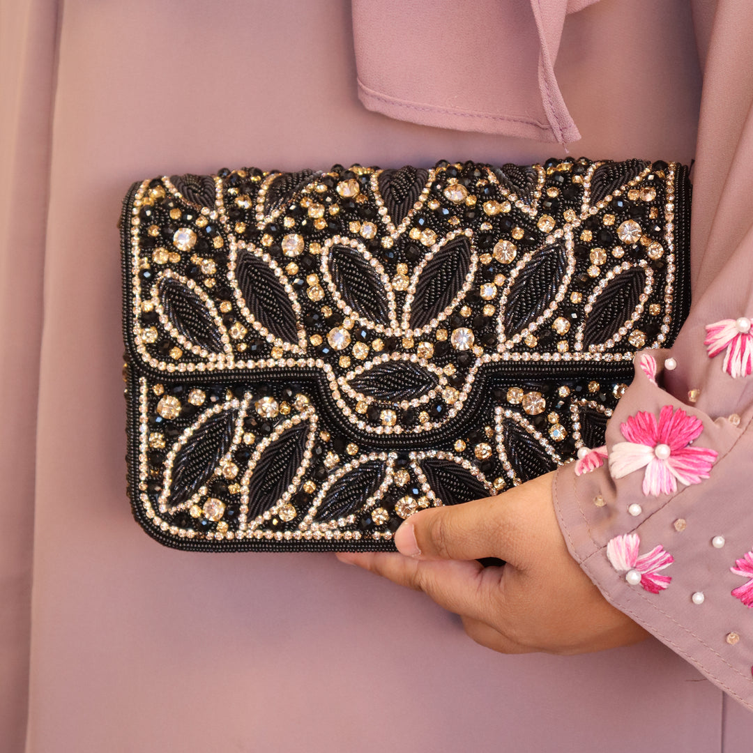 SuperLuxe Flap Bag Black [SKU:C100243]