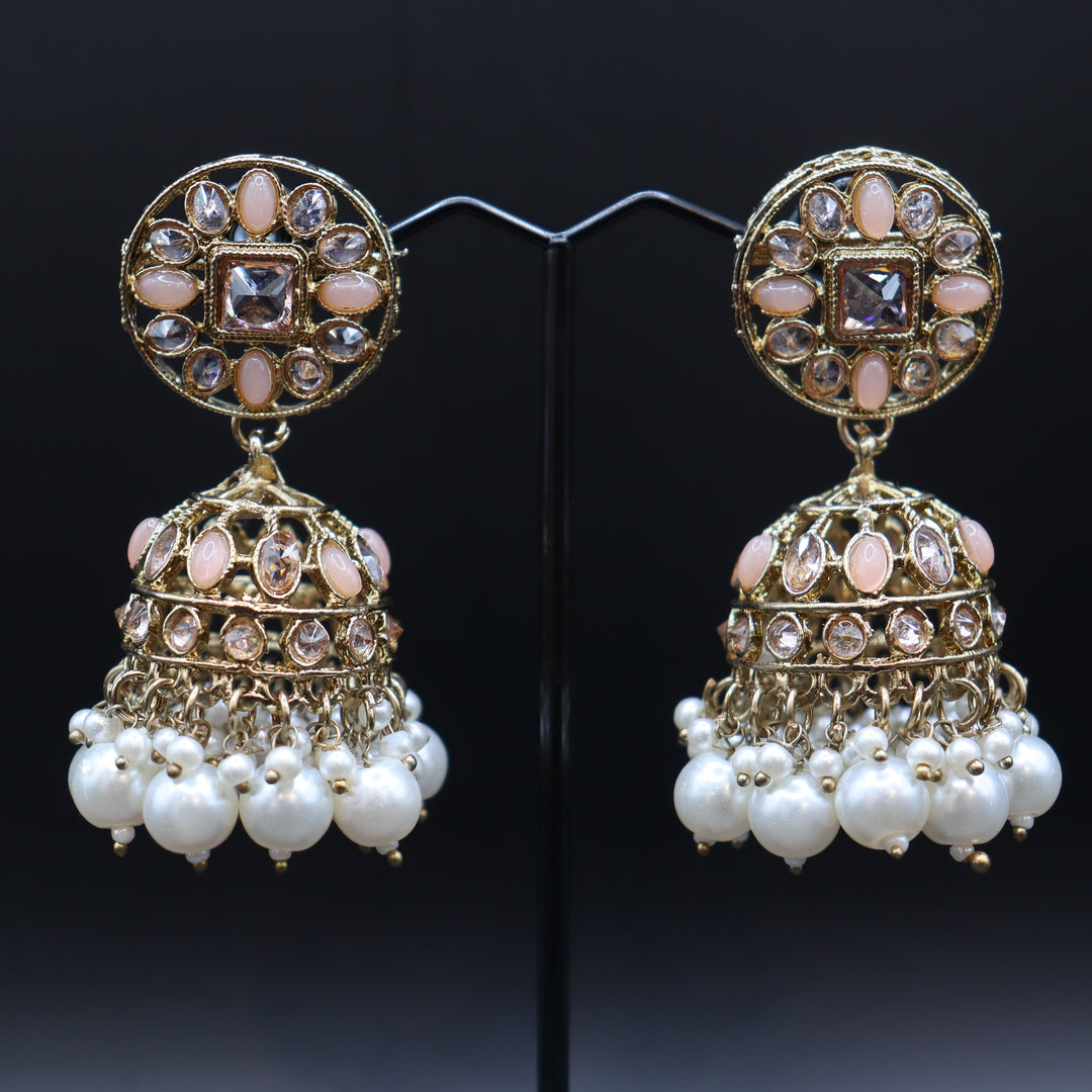 Light Pink Premium Reverse AD Full Choker Set [SKU: N011771]