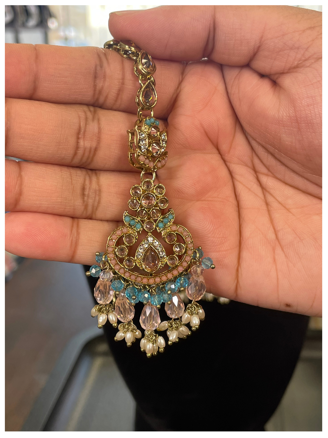 Multi Colored Premium AD Stone Pakistani Set [SKU: N011422]