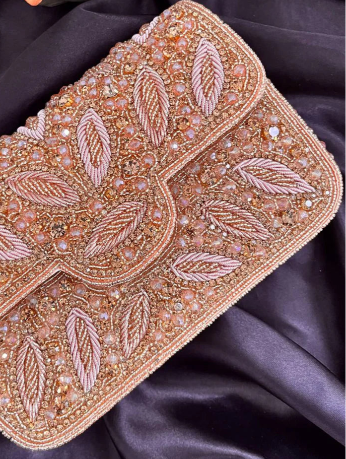 SuperLuxe Flap Bag Rose Gold [C102504]